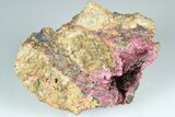 Fibrous, Magenta Erythrite Crystal Cluster - Morocco #184284-1